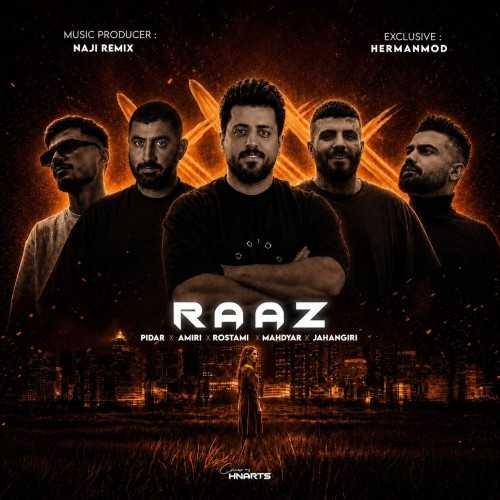 فرهاد جهانگیری و محمد امیری و سهراب رستمی و مهدیار و پیدار راز